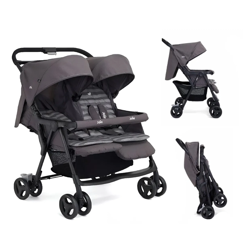 COCHE PASEO JOIE JO420S1217DP GRIS DOBLE AIRE TWIN DARK PEWTER - 3