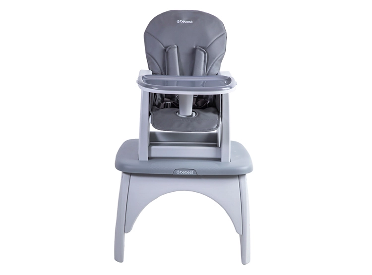 SILLA DE COMER ESCRITORIO BALANCIN EAT&SWING GRIS BEBESIT - 6