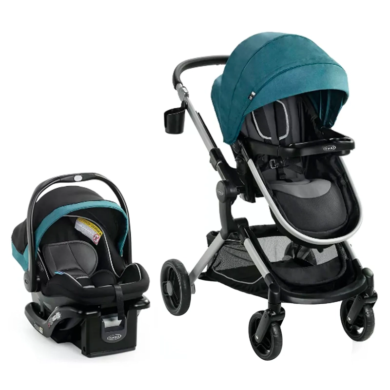 COCHE TRAVEL SYSTEM GRACO GR22173543 GRIS LT ELITE BYFLD - 1