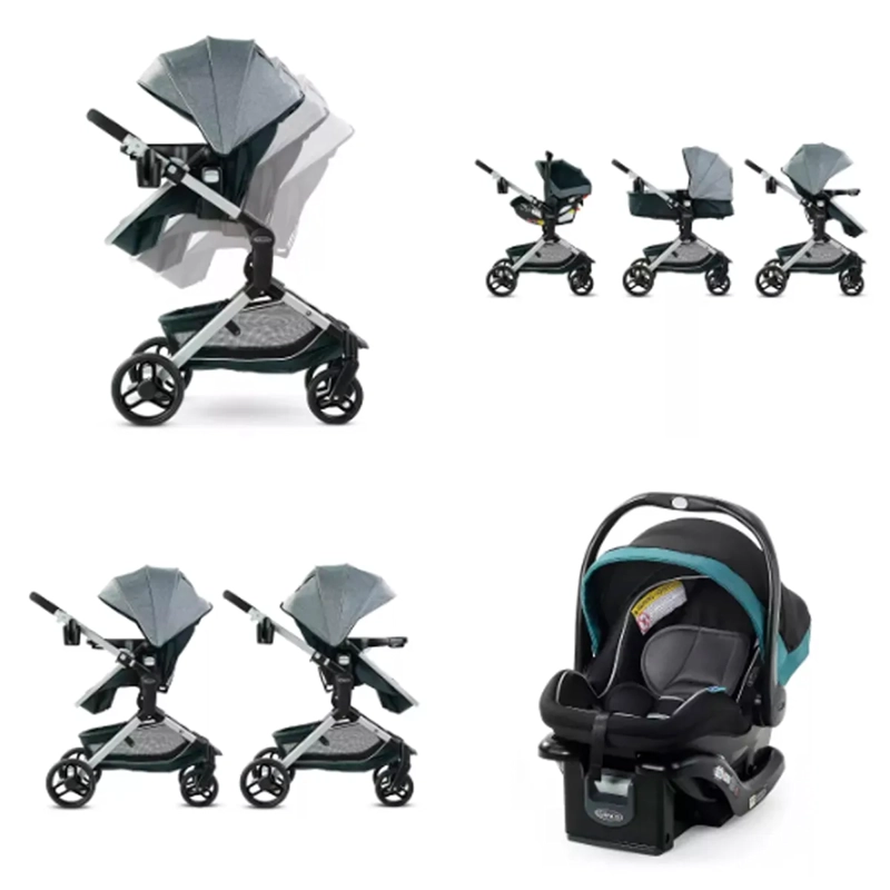 COCHE TRAVEL SYSTEM GRACO GR22173543 GRIS LT ELITE BYFLD - 2
