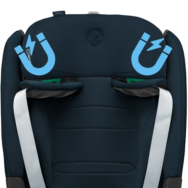 SILLA AUTO MAXI-COSI TITAN PRO I-SIZE AZUL COMBINADAS AUTHENTIC BLUE - 7