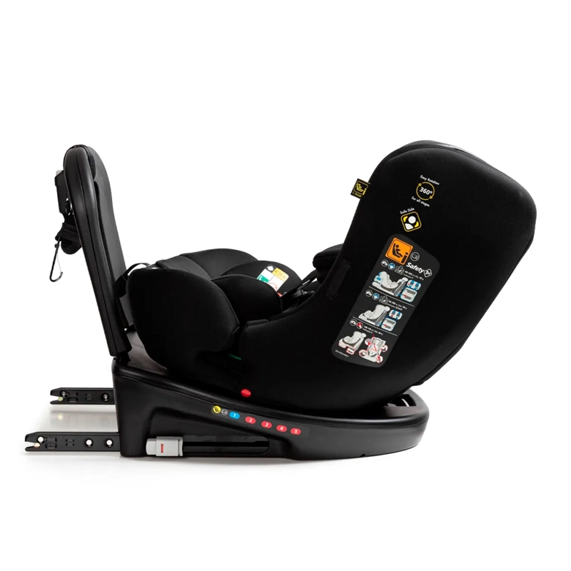 SILLA AUTO SAFETY 1ST I-NXT 360° NEGRO CONVERTIBLE - 5