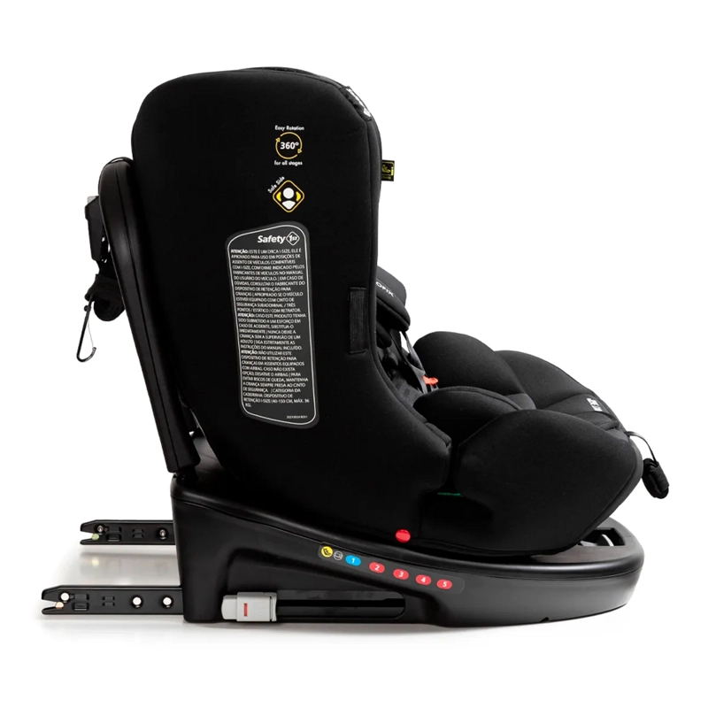 SILLA AUTO SAFETY 1ST I-NXT 360° NEGRO CONVERTIBLE - 6