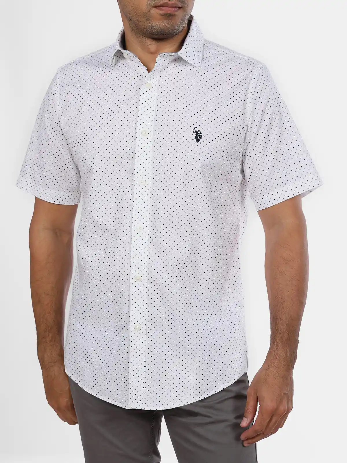CAMISA MANGA CORTA HOMBRE US POLO ASSN - 1