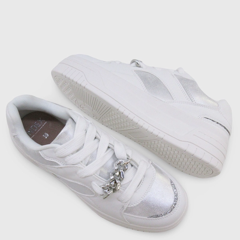 ZAPATILLAS MUJER INDEX CASUALES BLANCO ICADENA - 3