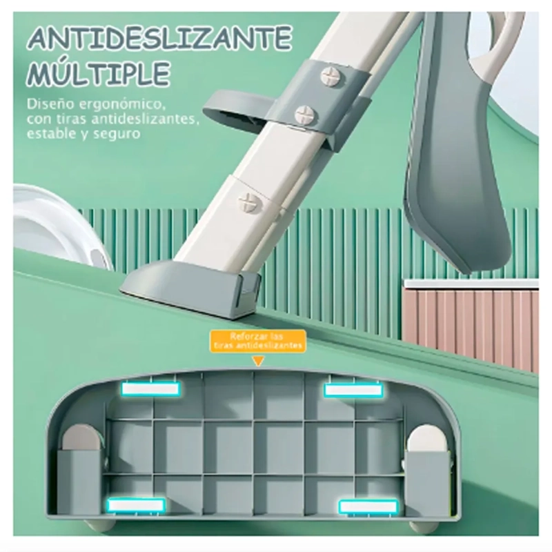 ASIENTO BAÑO BEBESIT BB00OKB005 GRIS ESCALERA - 2