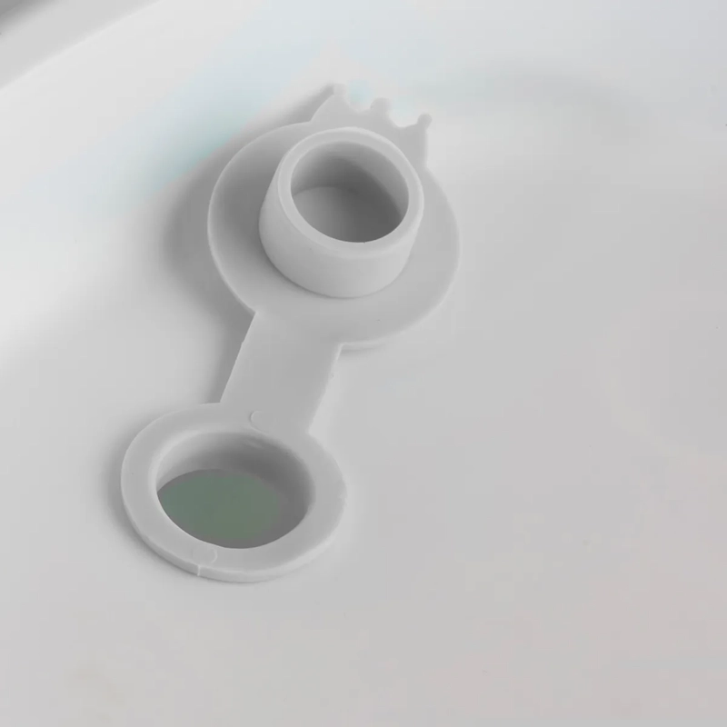 BAÑERA BEBE JELLY PLEGABLE CON HAMACA Y TERMÓMETRO GRIS - 5
