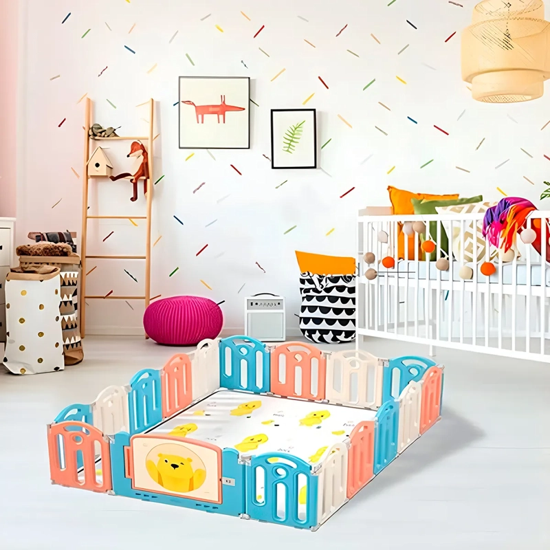CORRAL BEBESIT BB0YBC0WL3 MULTICOLOR CON ALFOMBRA 160 - 5