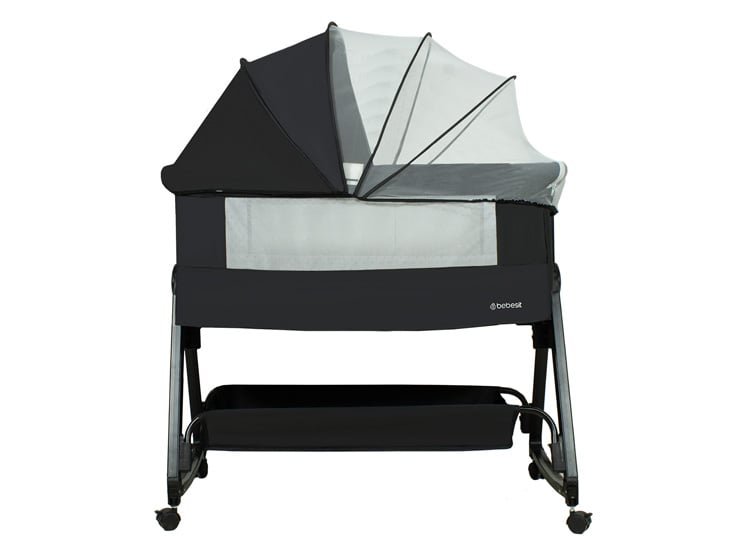 CUNA BEBESIT BB3000QB908N ACERO NEGRO CLOUD - 2