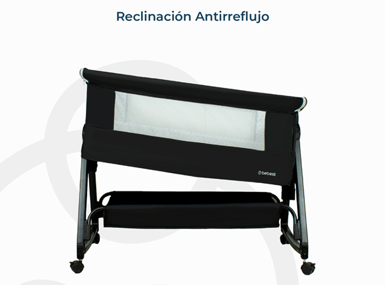 CUNA BEBESIT BB3000QB908N ACERO NEGRO CLOUD - 8