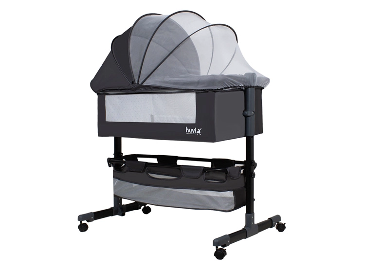 CUNA BEBESIT BB4000QB968N ACERO NEGRO COZY - 1