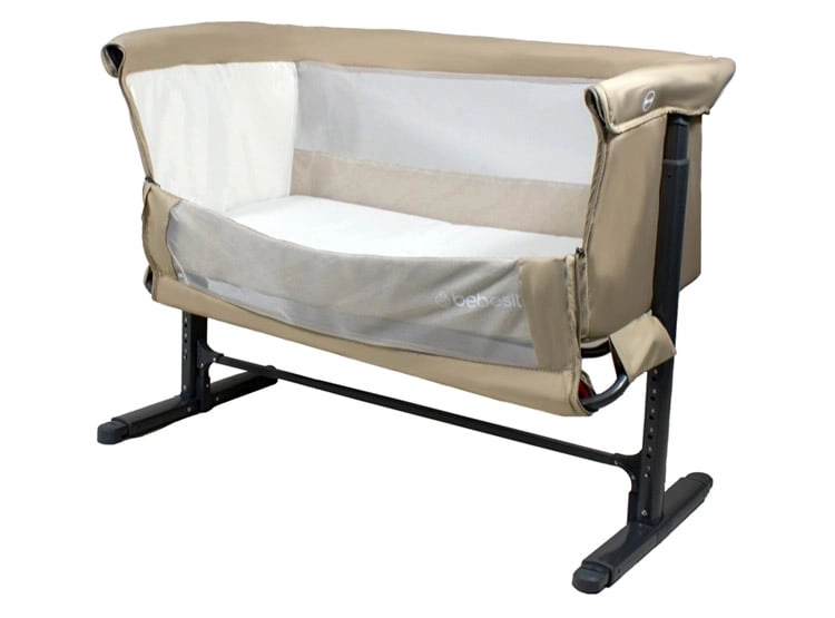 CUNA COLECHO CON MOSQUITERO MYSIDE LX BEIGE BEBESIT - 4