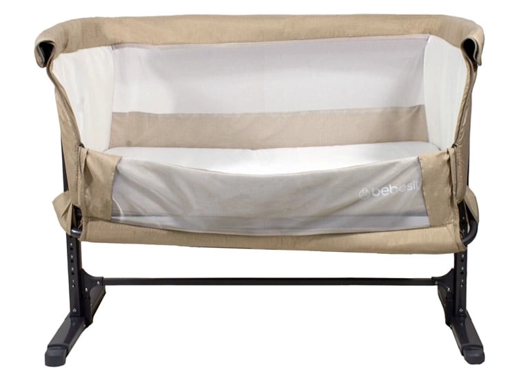 CUNA COLECHO CON MOSQUITERO MYSIDE LX BEIGE BEBESIT - 6