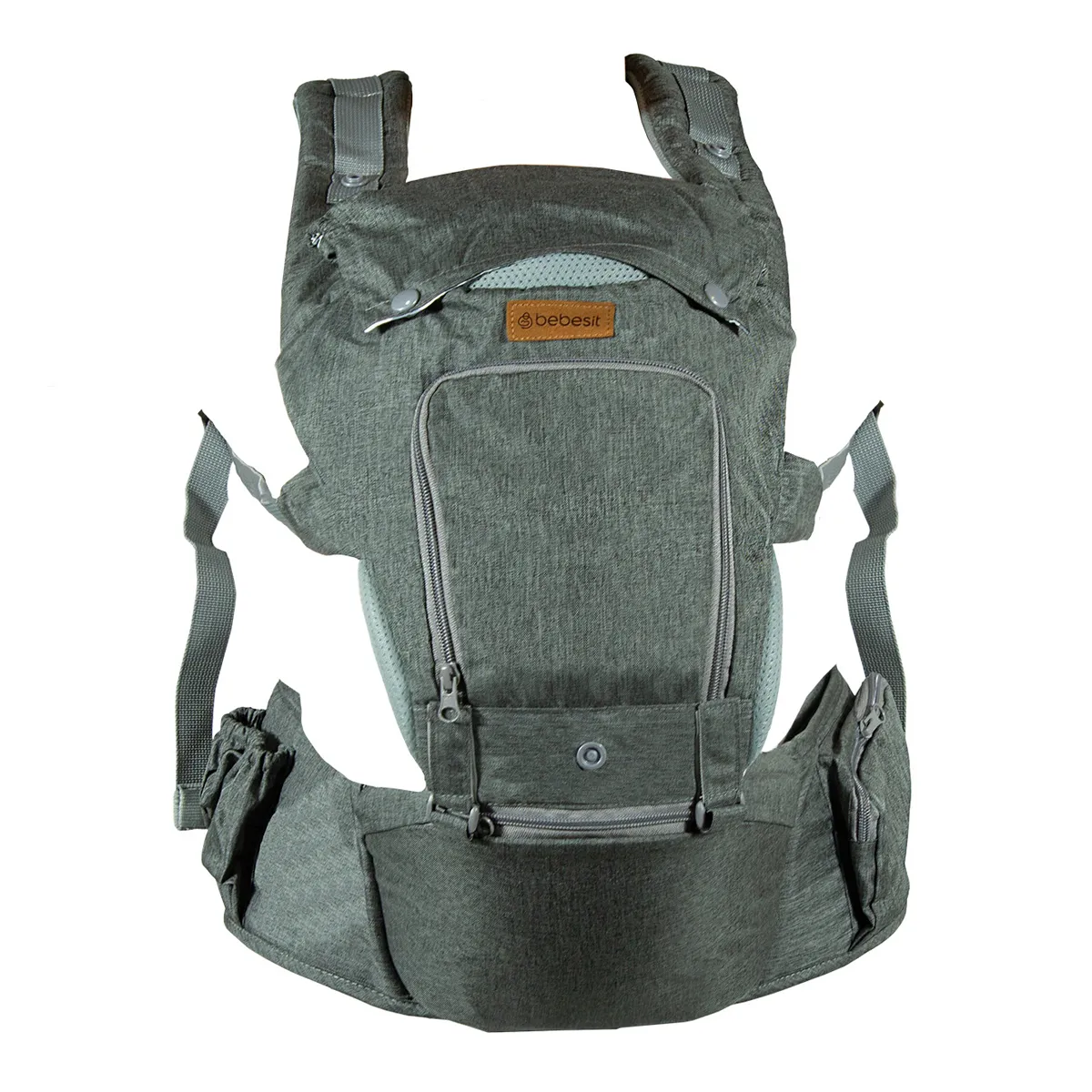 PORTA BEBE BEBESIT BB0300BCY019G GRIS CY019 - 1