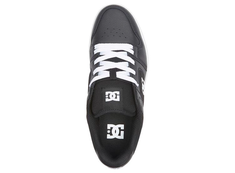 ZAPATILLAS MUJER DC SHOES URBANAS NEGRO MANTECA4 CUERO - 4