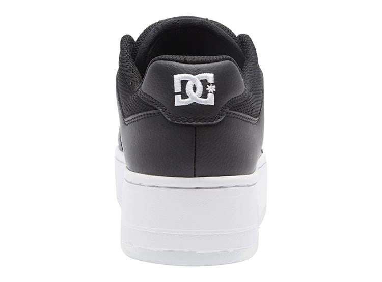 ZAPATILLAS MUJER DC SHOES URBANAS NEGRO MANTECA4 CUERO - 5