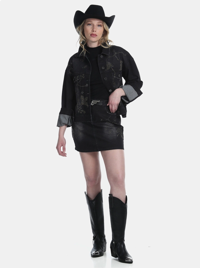 FALDA MUJER ELLUS MINI CORTA - 1