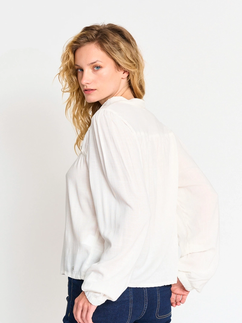 BLUSA MANGA LARGA MUJER EFESIS BLANCO RITAN - 2