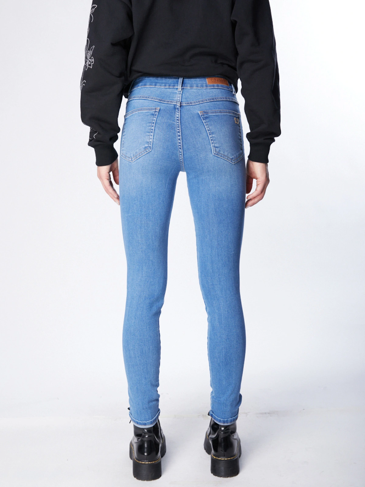 JEANS ALGODÓN MUJER EFESIS CELESTE ADELLE - 4