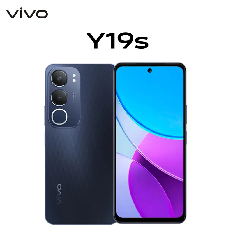 CELULAR VIVO Y19S 6.6" 256 GB 6 GB RAM 50 MP + 0.08 MP NEGRO