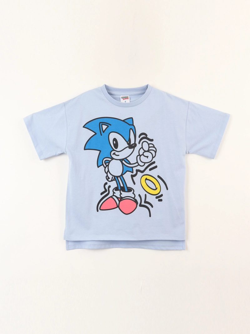 POLERA MANGA CORTA NIÑO SONIC PERSONAJE - 1