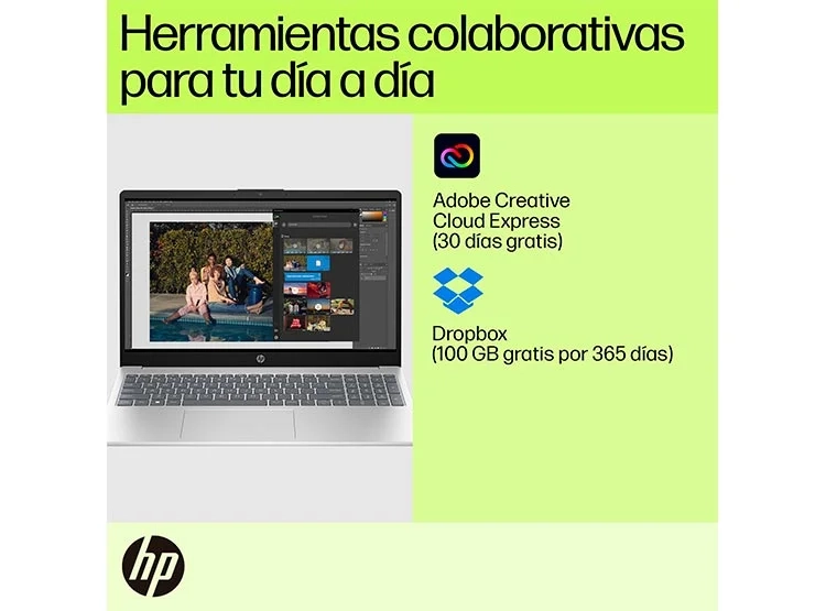 NOTEBOOK HP 15-FD0048LA INTEL CORE I5 8 GB RAM 512 GB SSD 15.6" - 7