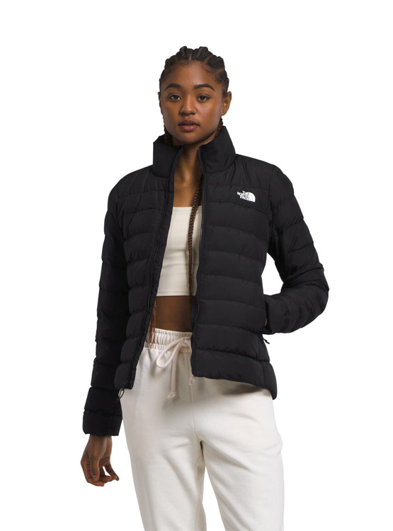 CHAQUETA MUJER THE NORTH FACE ACONCAGUA 3 NEGRO IMPERMEABLE - 1
