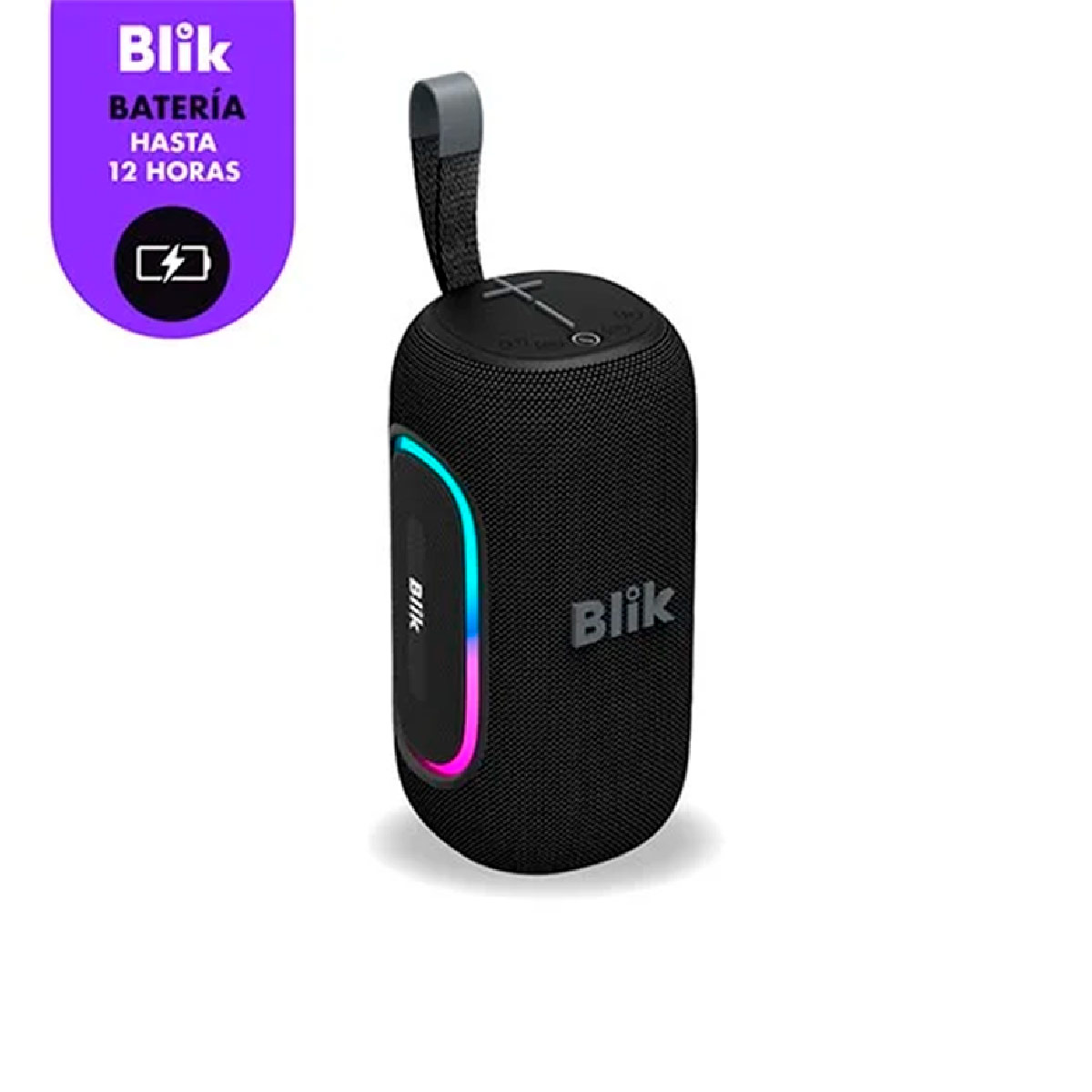 PARLANTE BLUETOOTH BLIK HYPEBASS NEGRO - 2