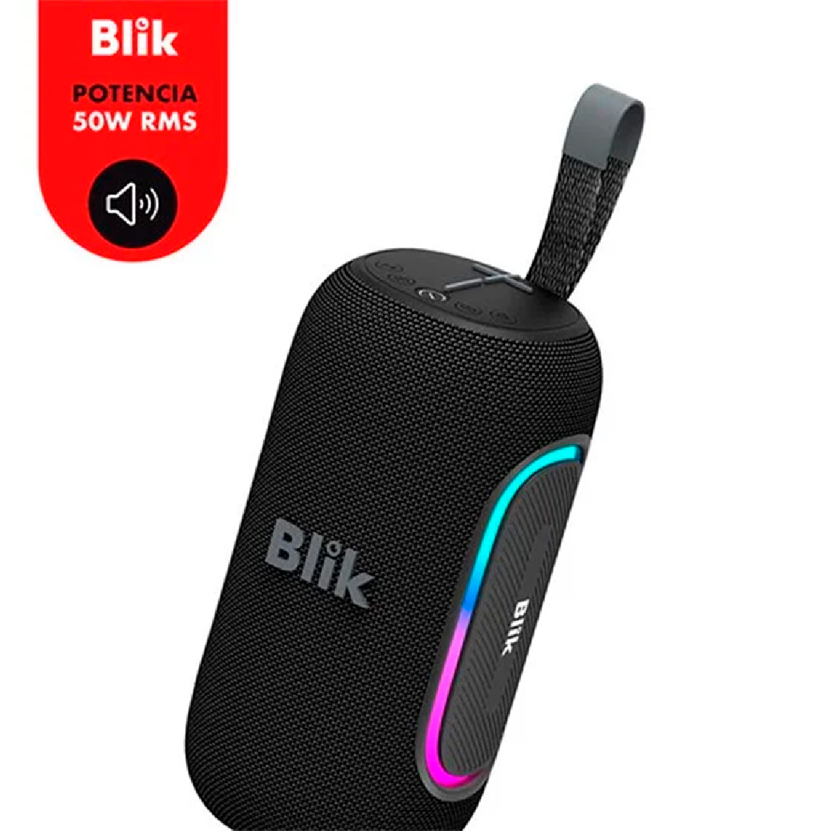 PARLANTE BLUETOOTH BLIK HYPEBASS NEGRO - 4