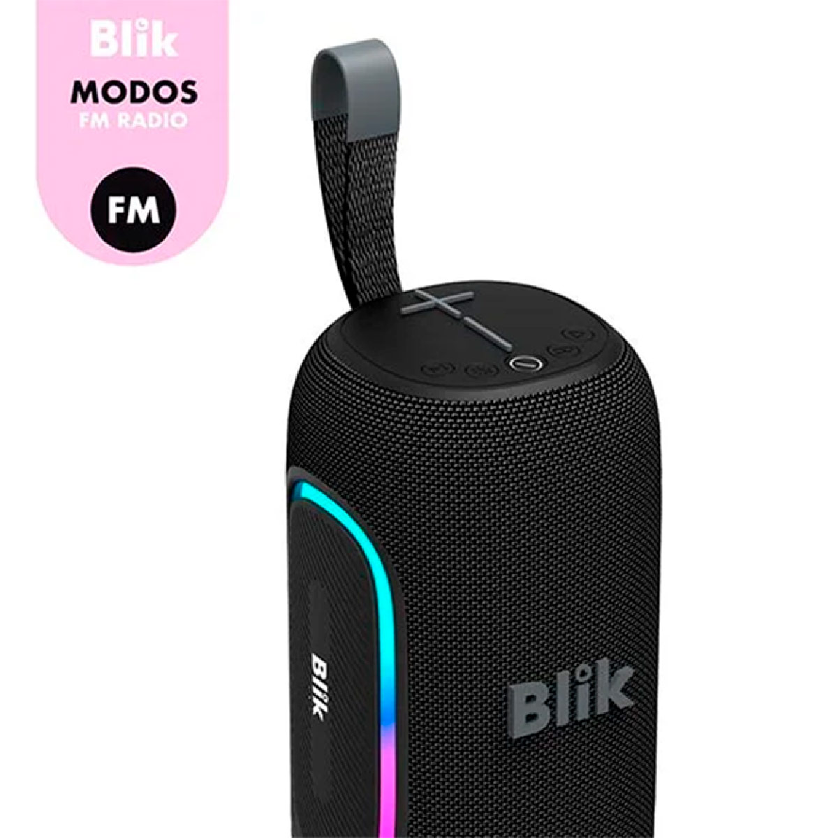 PARLANTE BLUETOOTH BLIK HYPEBASS NEGRO - 5