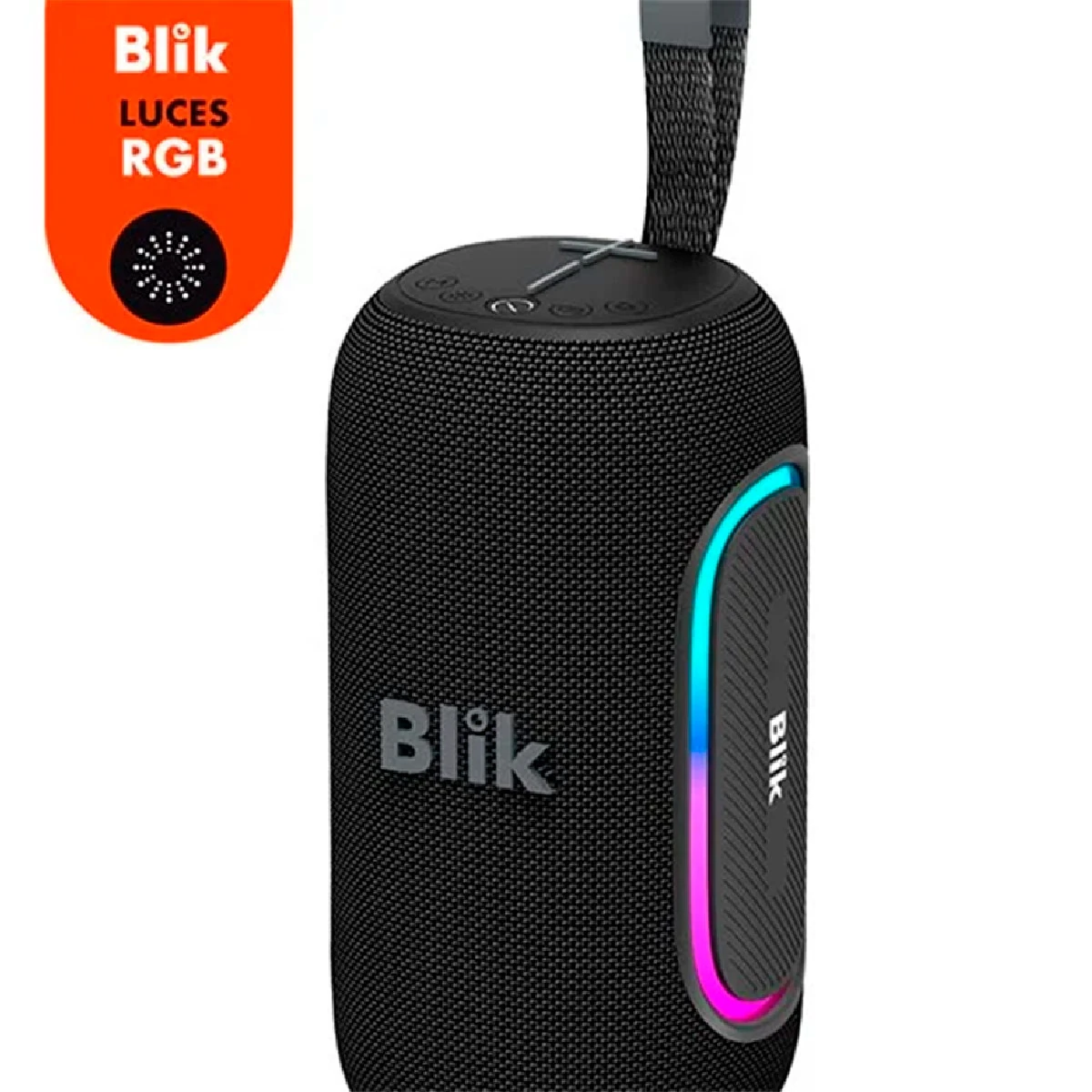 PARLANTE BLUETOOTH BLIK HYPEBASS NEGRO - 7