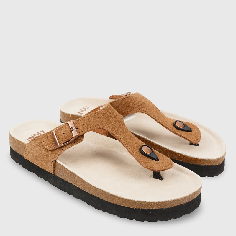 SANDALIAS MUJER INDEX IHOMY2 CUERO - 2