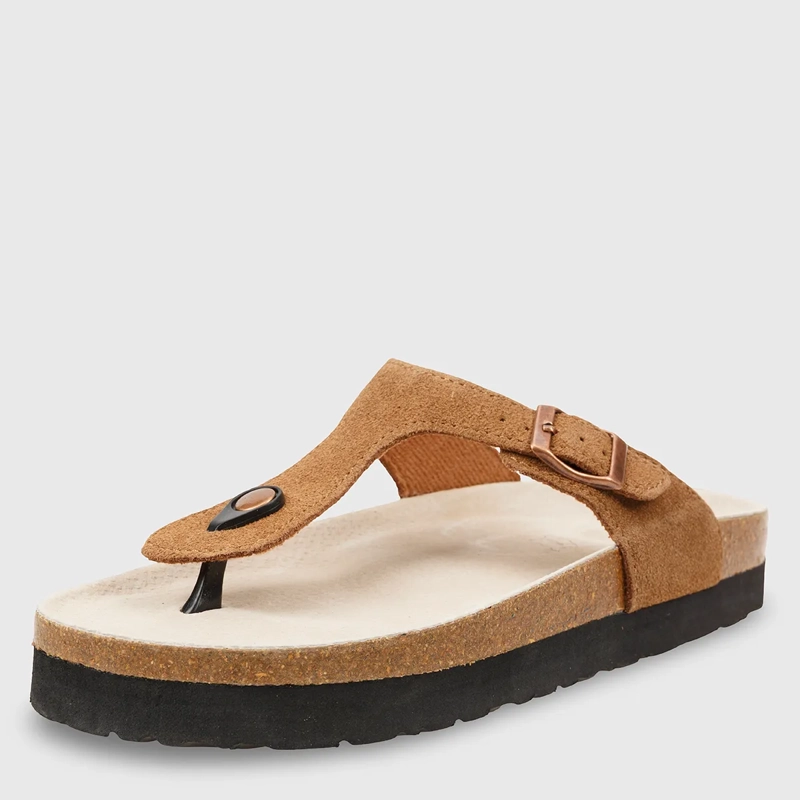 SANDALIAS MUJER INDEX IHOMY2 CUERO - 3