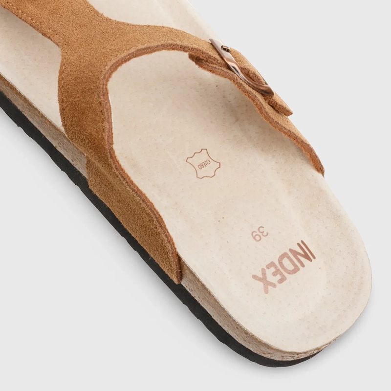 SANDALIAS MUJER INDEX IHOMY2 CUERO - 5
