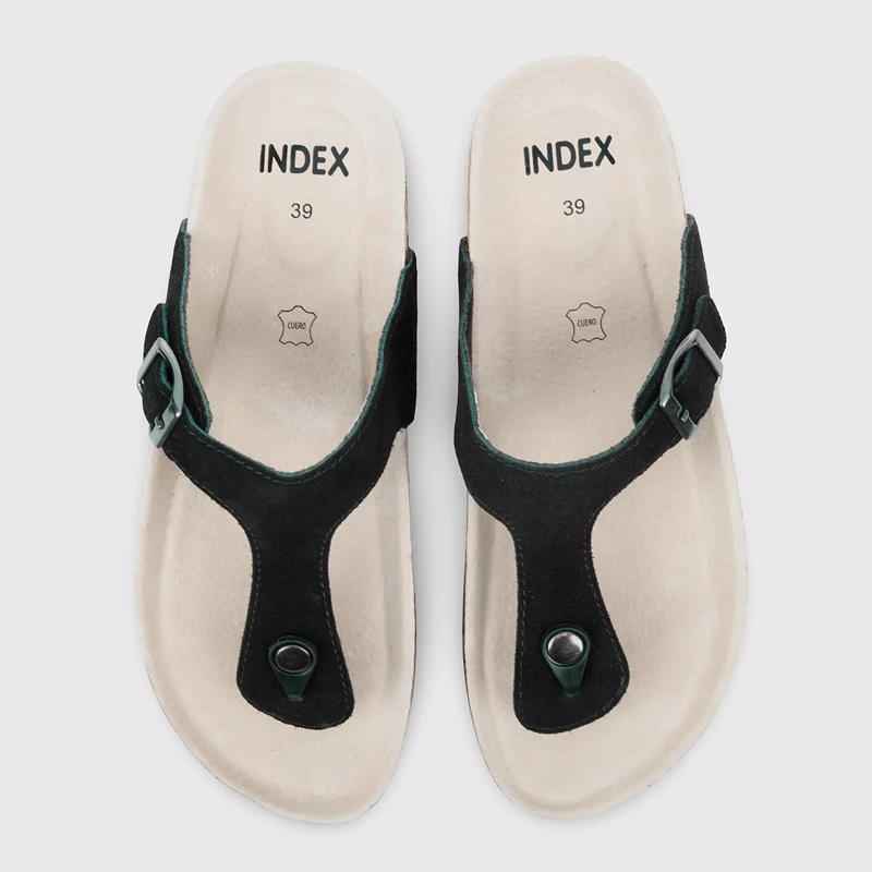 SANDALIAS MUJER INDEX IHOMY2 CUERO - 4
