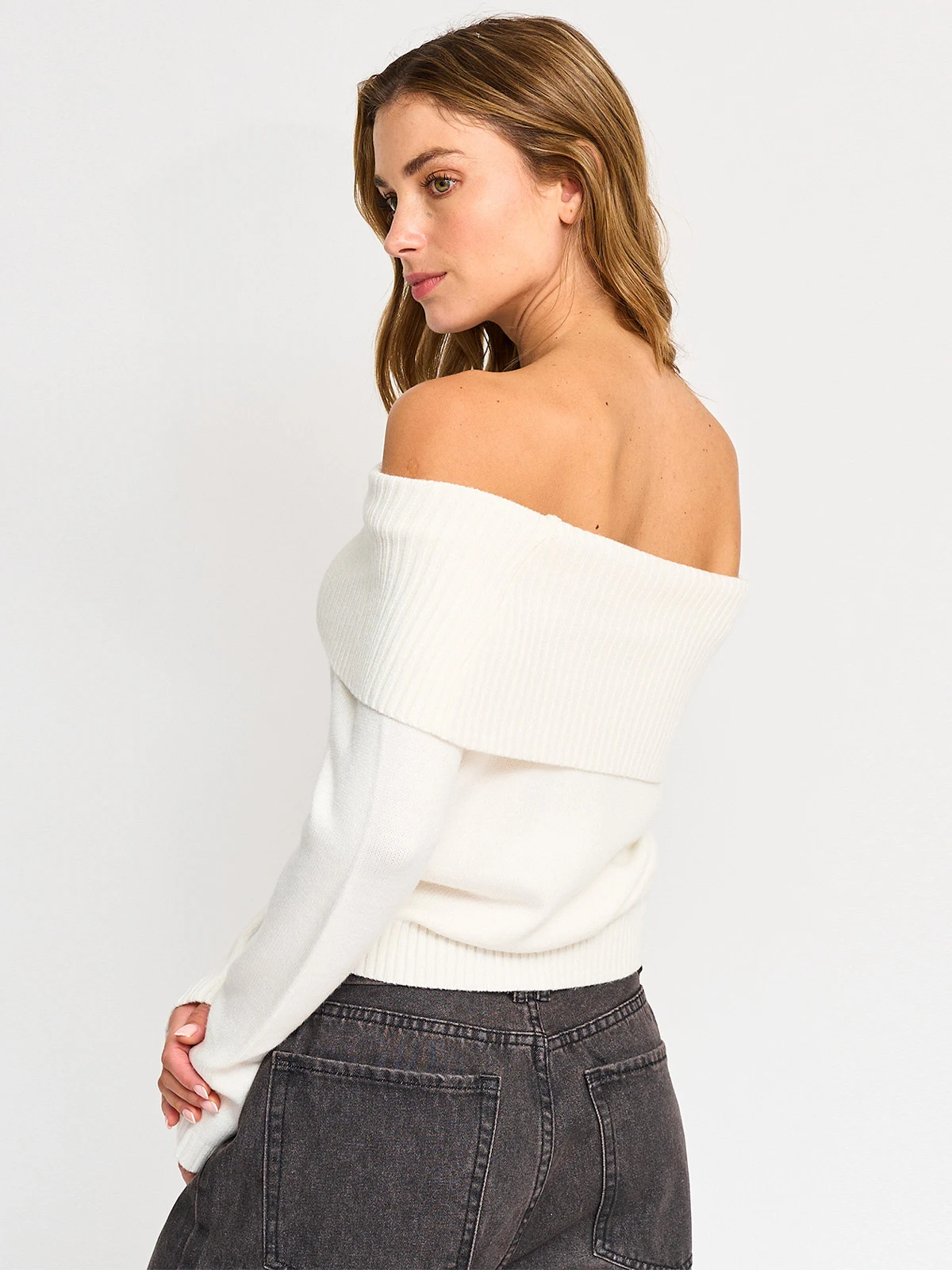 SWEATER MANGA LARGA MUJER INDEX BARDOT - 2