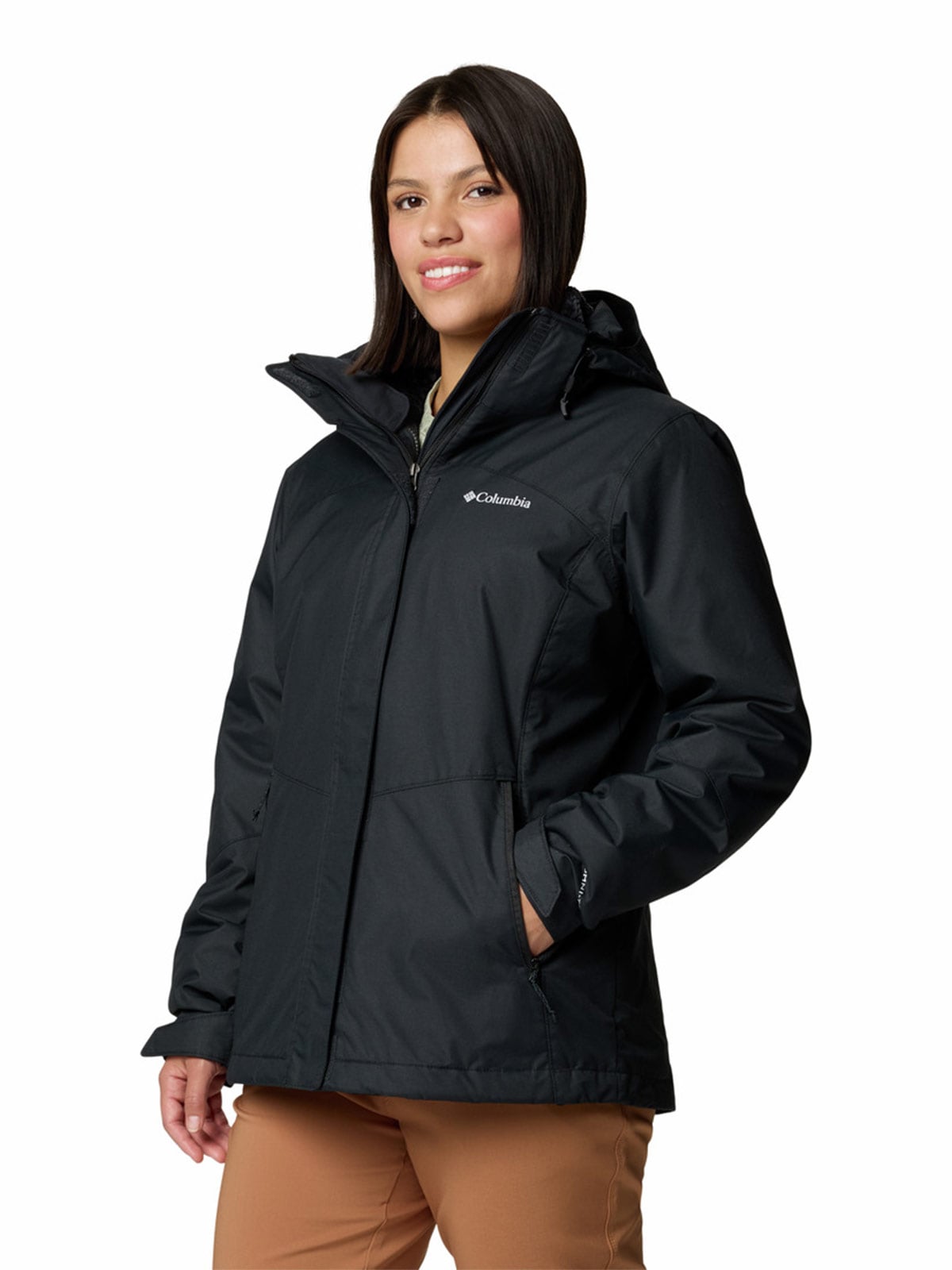 CHAQUETA MUJER COLUMBIA BUGABOO III JACKET NEGRO - 1