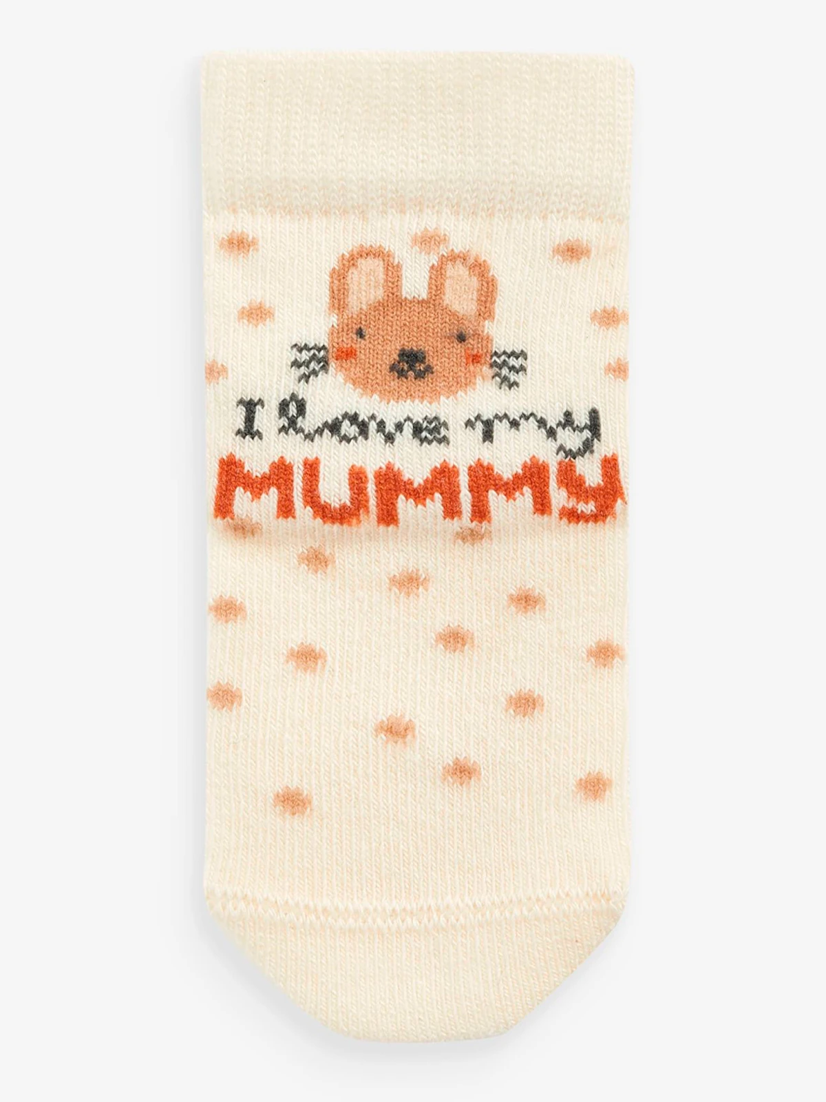 CALCETINES UNISEX NEXT CREMA CLÁSICO - 2