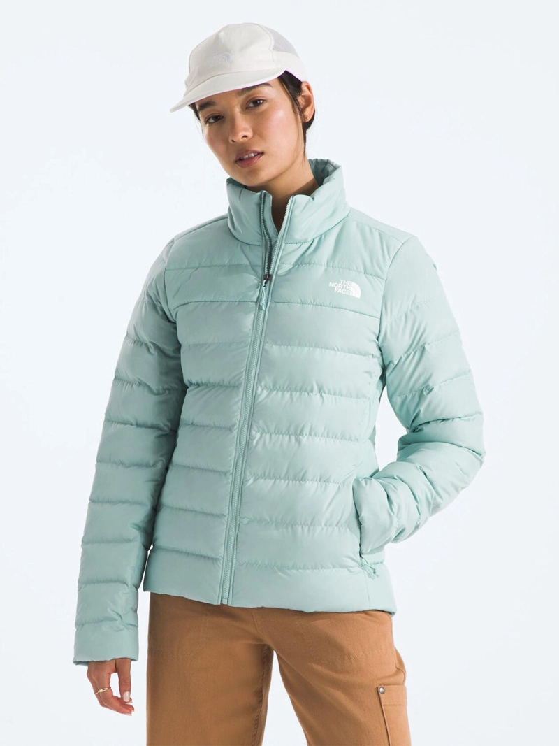 CHAQUETA MUJER THE NORTH FACE ACONCAGUA 3 CELESTE IMPERMEABLE - 1