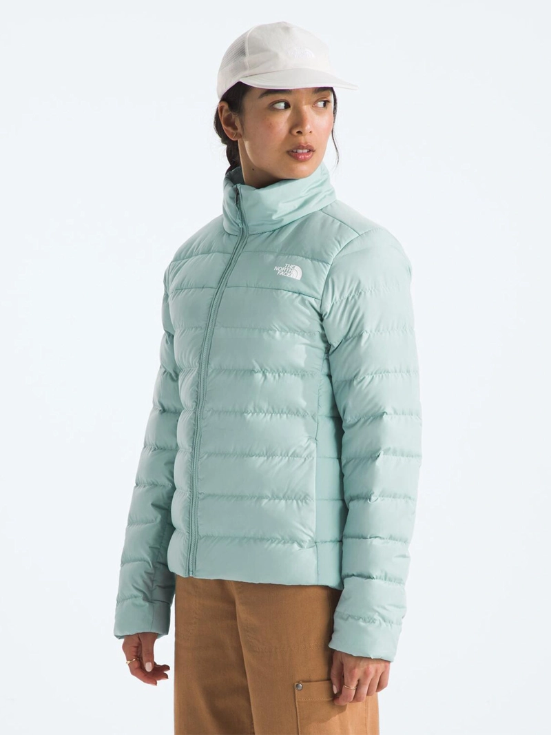 CHAQUETA MUJER THE NORTH FACE ACONCAGUA 3 CELESTE IMPERMEABLE - 2