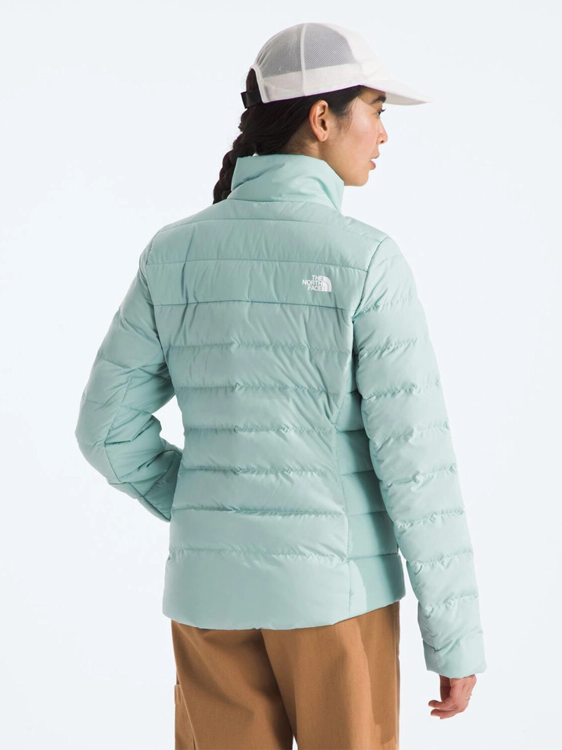 CHAQUETA MUJER THE NORTH FACE ACONCAGUA 3 CELESTE IMPERMEABLE - 3
