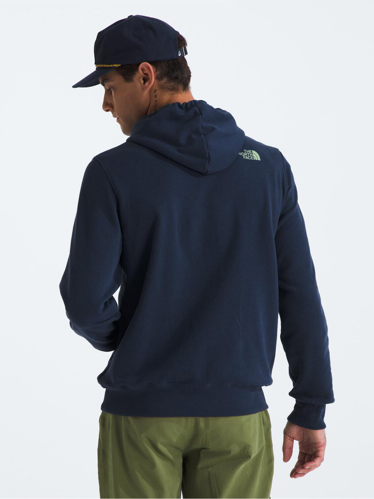 POLERÓN CON CAPUCHA HOMBRE THE NORTH FACE ANIMALS WE LOVE ALGODÓN AZUL BEAR - 2