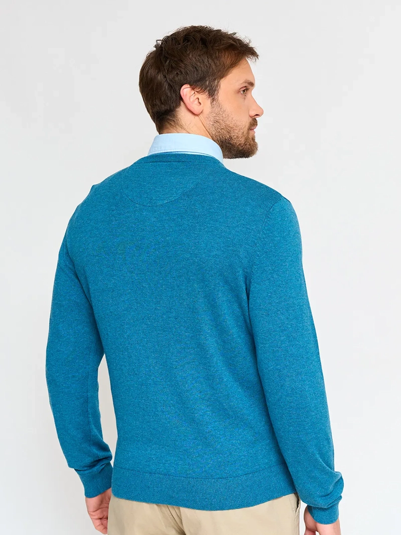 SWEATER ALGODÓN HOMBRE REGATTA CUELLO EN V - 2