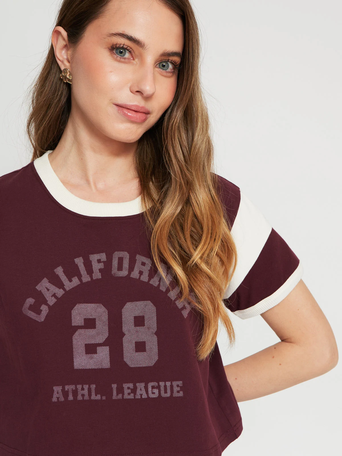 POLERA MANGA CORTA ALGODÓN MUJER INDEX BÁSICA - 3