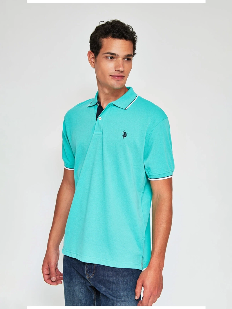 POLERA HOMBRE US POLO ASSN ALGODÓN MANGA CORTA - 1