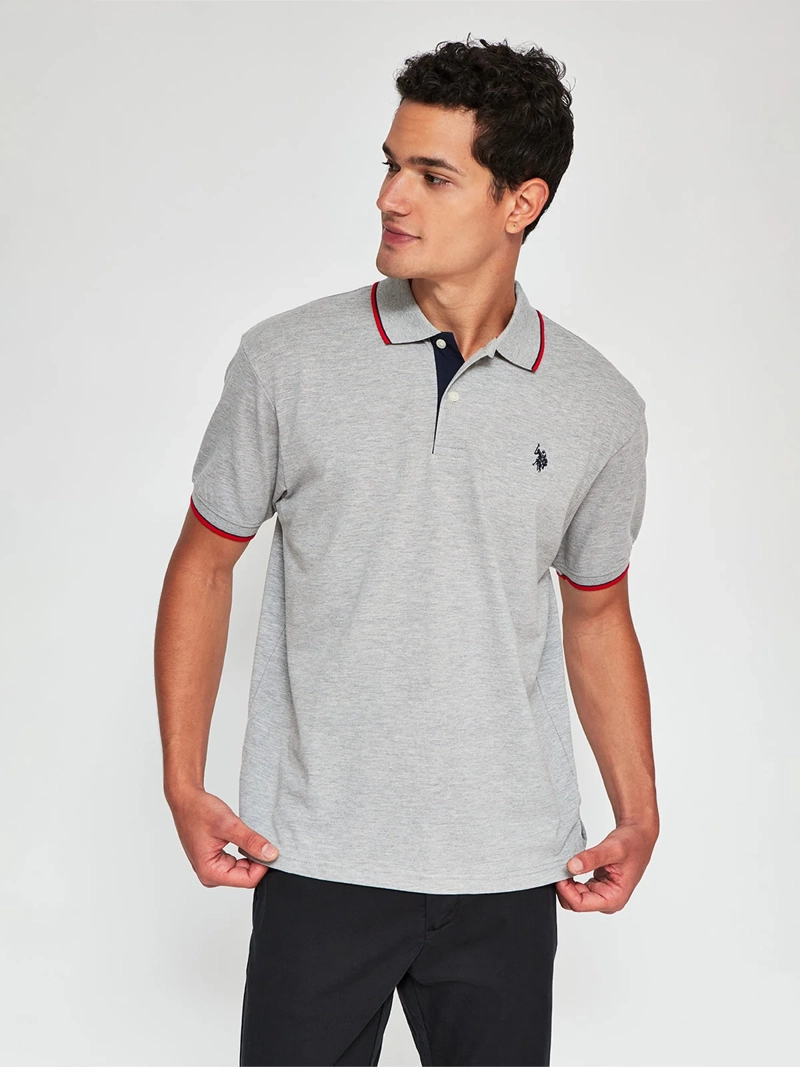 POLERA HOMBRE US POLO ASSN ALGODÓN MANGA CORTA