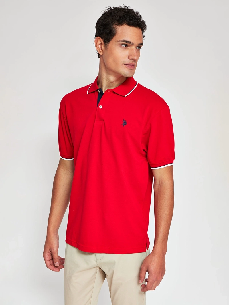 POLERA HOMBRE US POLO ASSN ALGODÓN MANGA CORTA