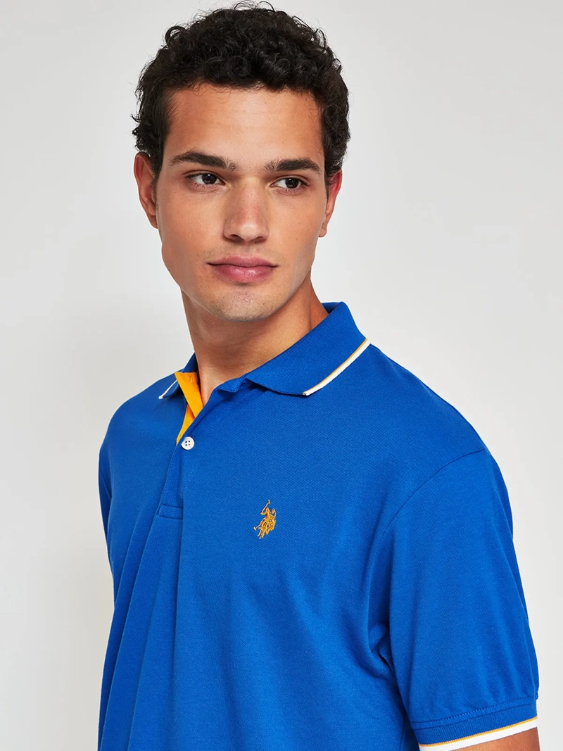 POLERA HOMBRE US POLO ASSN ALGODÓN MANGA CORTA - 3