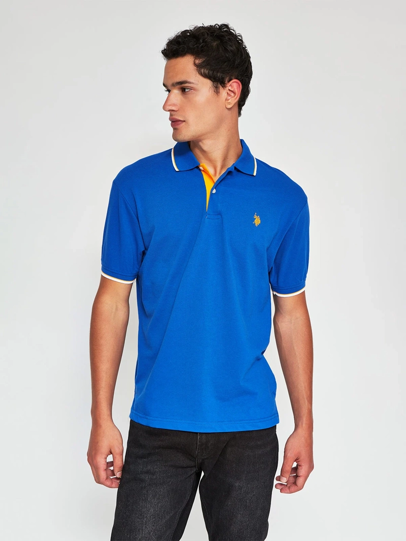 POLERA HOMBRE US POLO ASSN ALGODÓN MANGA CORTA - 1