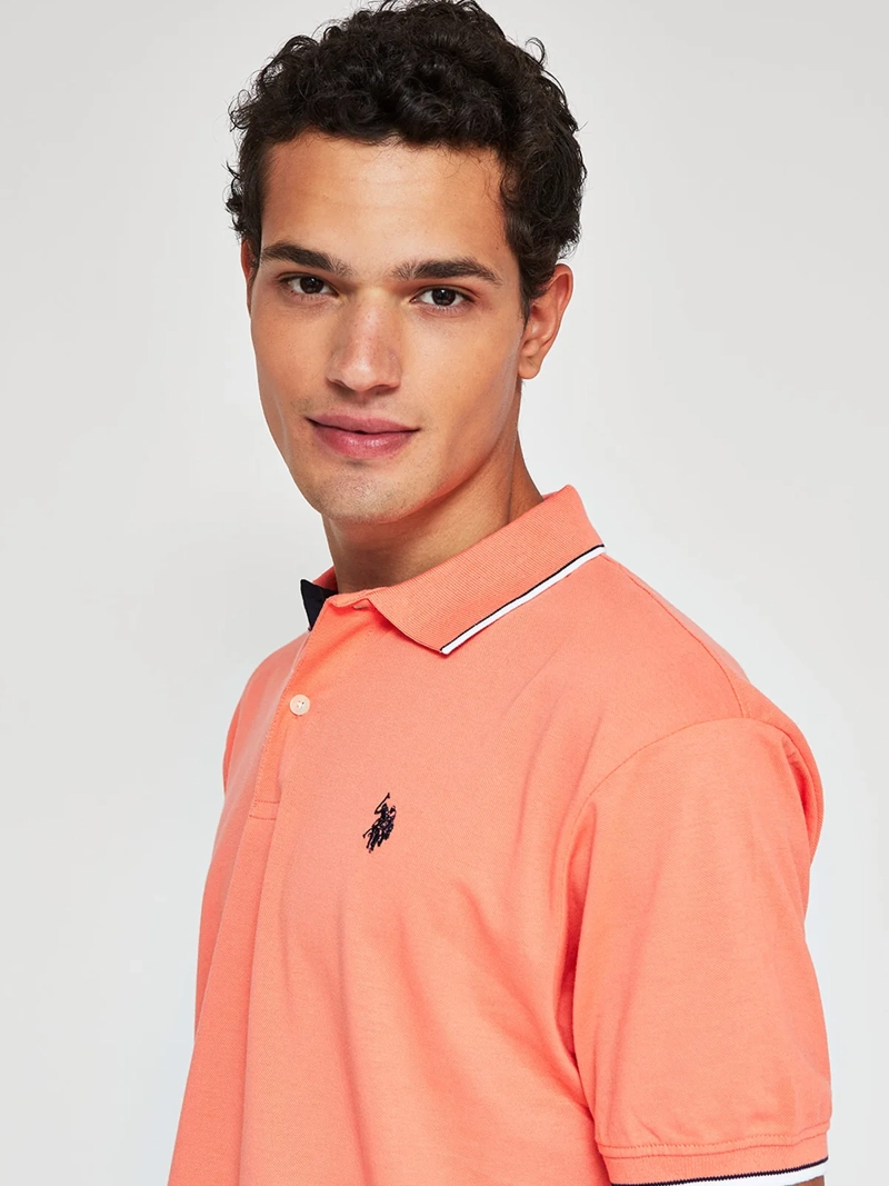 POLERA HOMBRE US POLO ASSN ALGODÓN MANGA CORTA - 3